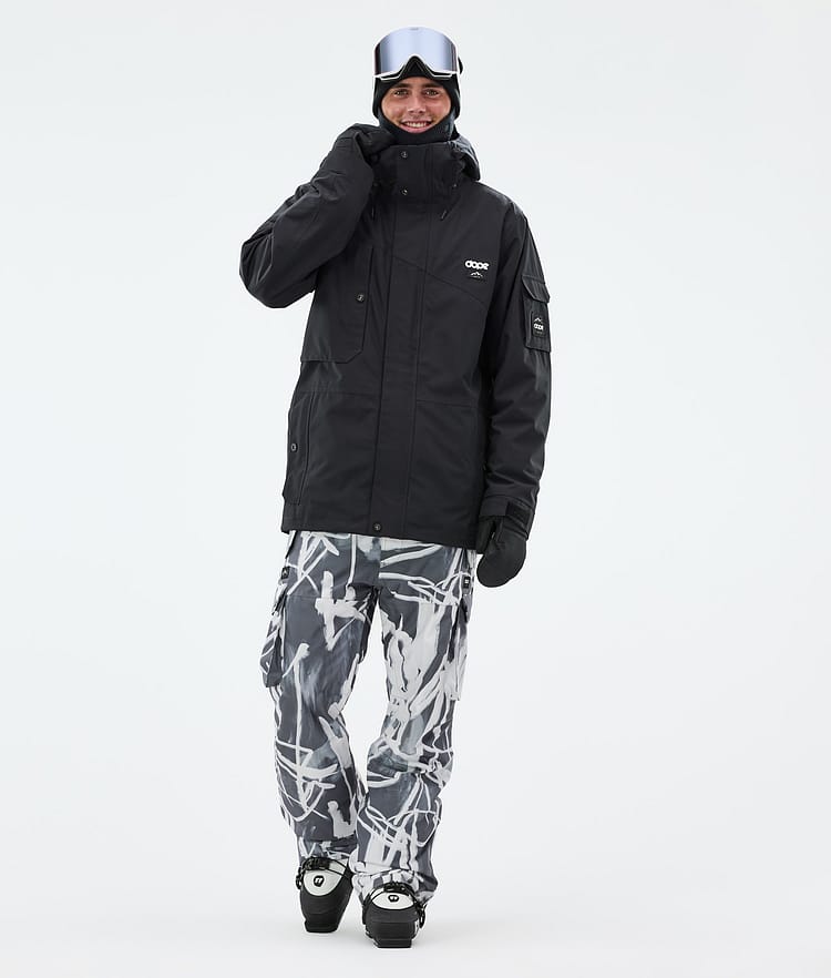 Dope Iconic Skihose Herren Scribble Black, Bild 2 von 7