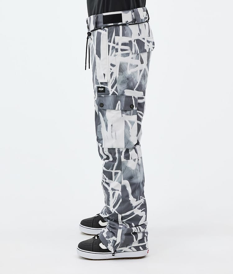 Dope Iconic Snowboardhose Herren Scribble Black, Bild 3 von 7