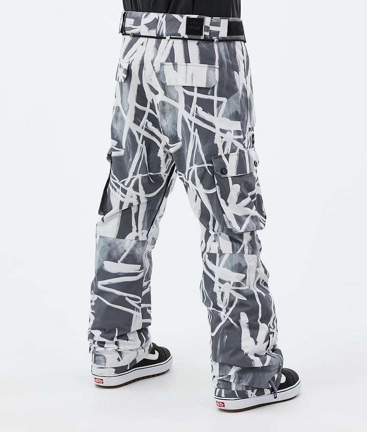Dope Iconic Snowboardhose Herren Scribble Black, Bild 4 von 7