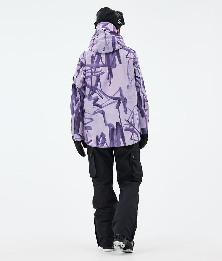 Dope Adept W Skijacke Damen Scribble Purple, Bild 4 von 9