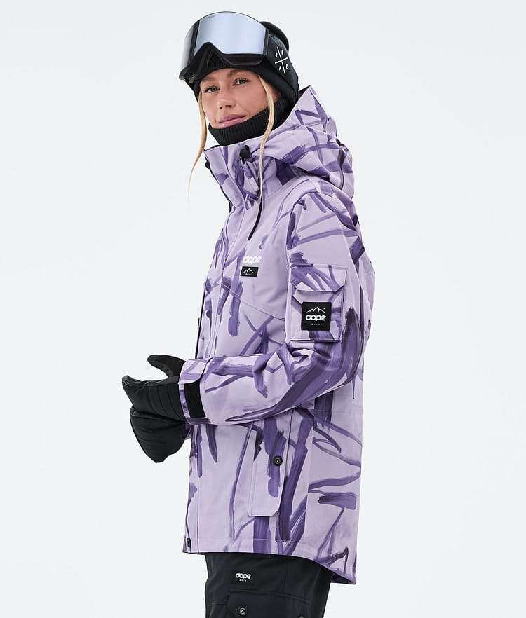 Dope Adept W Snowboardjacke Damen Scribble Purple, Bild 5 von 9