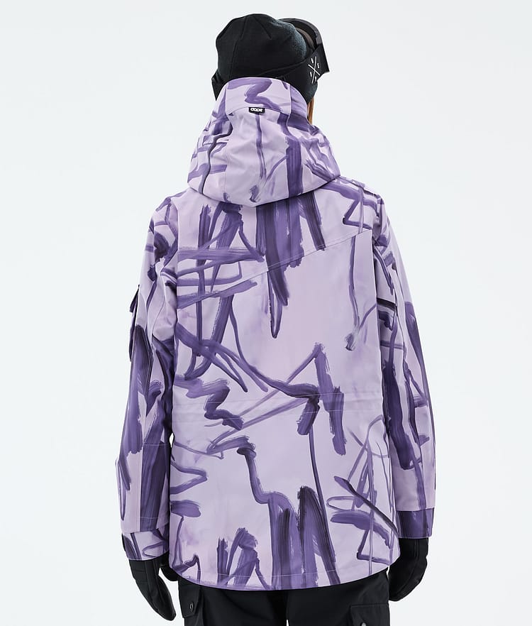 Dope Adept W Snowboardjacke Damen Scribble Purple, Bild 6 von 9