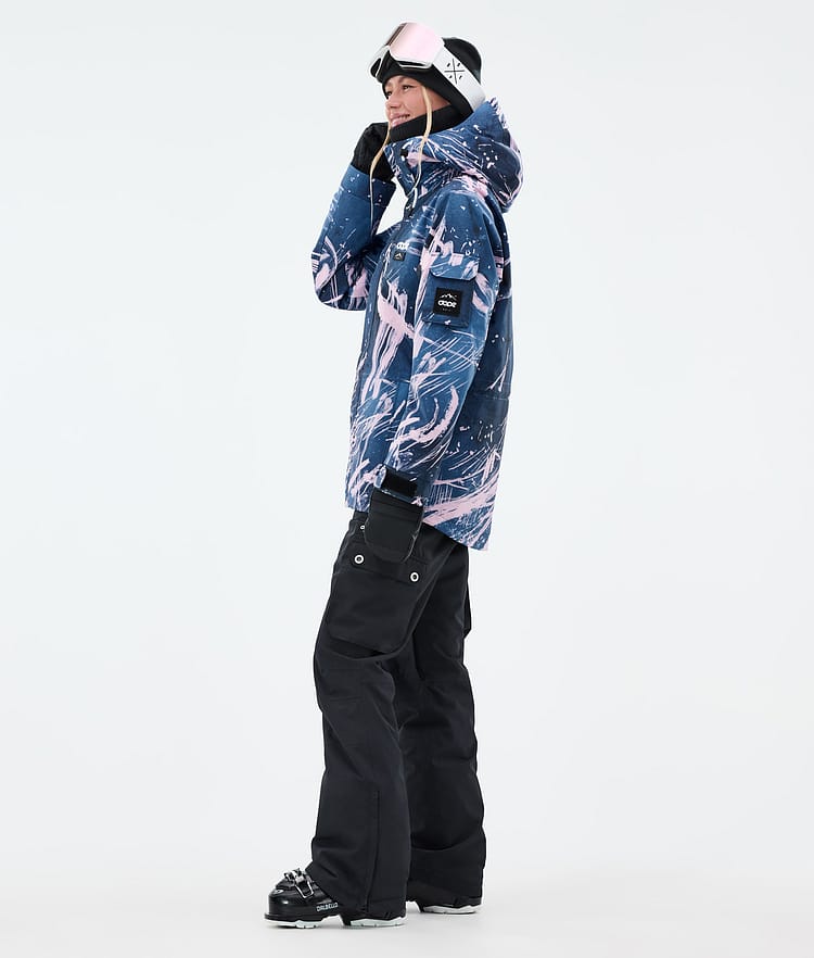 Dope Adept W Skijacke Damen Carvings Pink, Bild 3 von 9