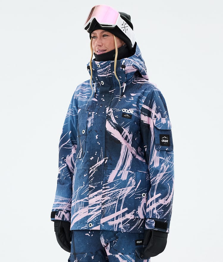 Dope Adept W Snowboardjacke Damen Carvings Pink, Bild 1 von 9