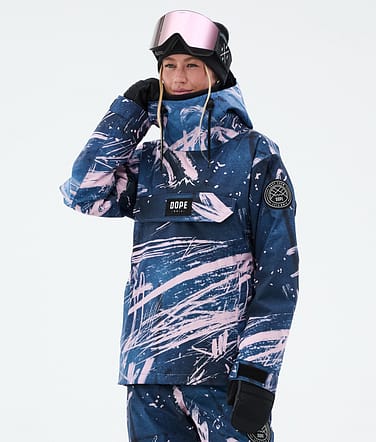 Dope Blizzard W Skijacke Damen Carvings Pink