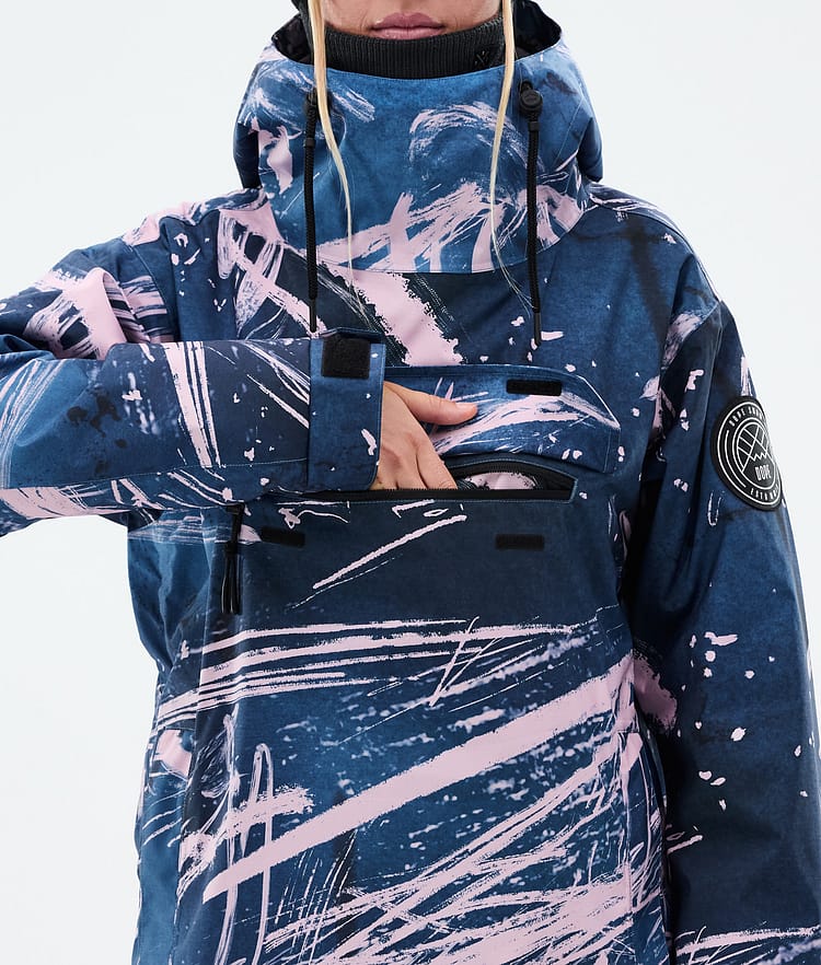 Dope Blizzard W Skijacke Damen Carvings Pink, Bild 8 von 8