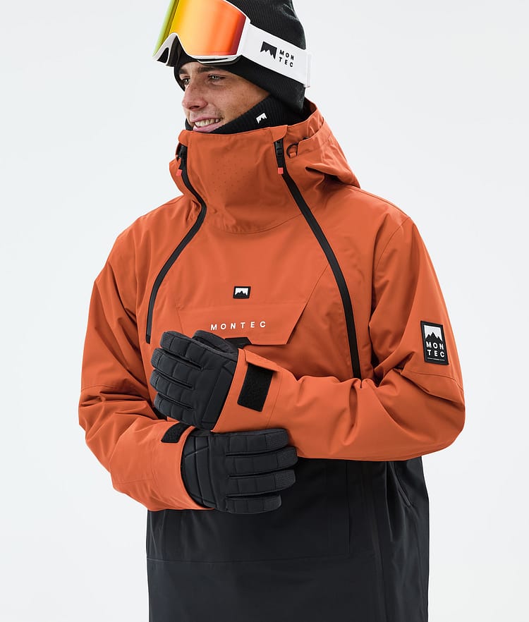 Montec Doom Skijacke Herren Burned Orange/Black, Bild 3 von 12