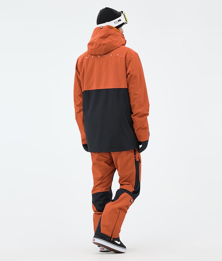 Montec Doom Snowboardjacke Herren Burned Orange/Black, Bild 5 von 11