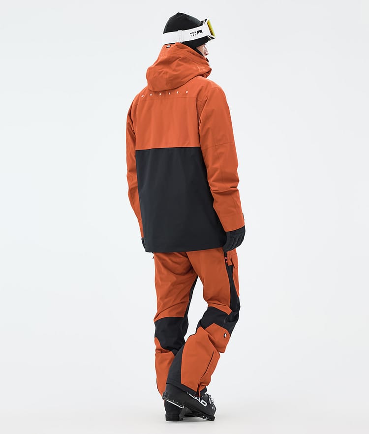 Montec Doom Skijacke Herren Burned Orange/Black, Bild 6 von 12