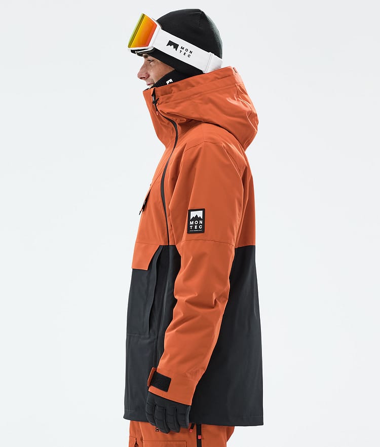 Montec Doom Snowboardjacke Herren Burned Orange/Black, Bild 6 von 11