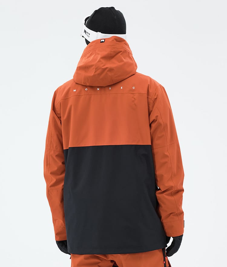 Montec Doom Skijacke Herren Burned Orange/Black, Bild 8 von 12