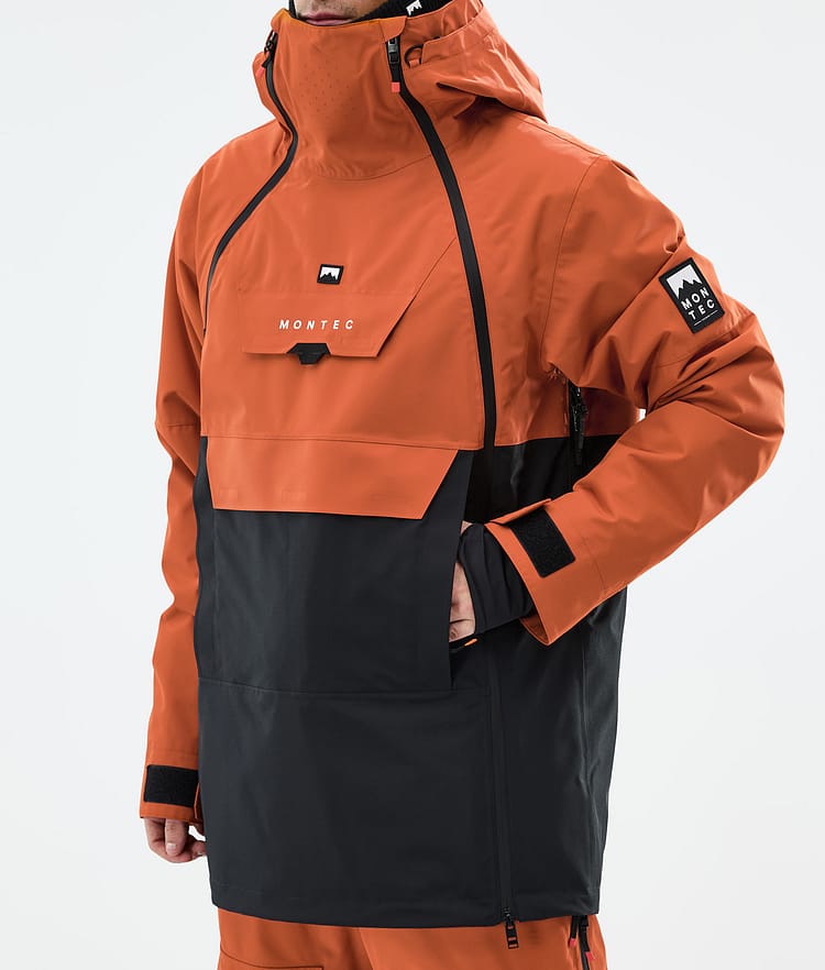 Montec Doom Snowboardjacke Herren Burned Orange/Black, Bild 8 von 11