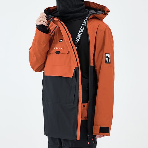 Asymmetrischer Frontreißverschluss mit innenliegender Schutzleiste Hauptdetailproduktbild,