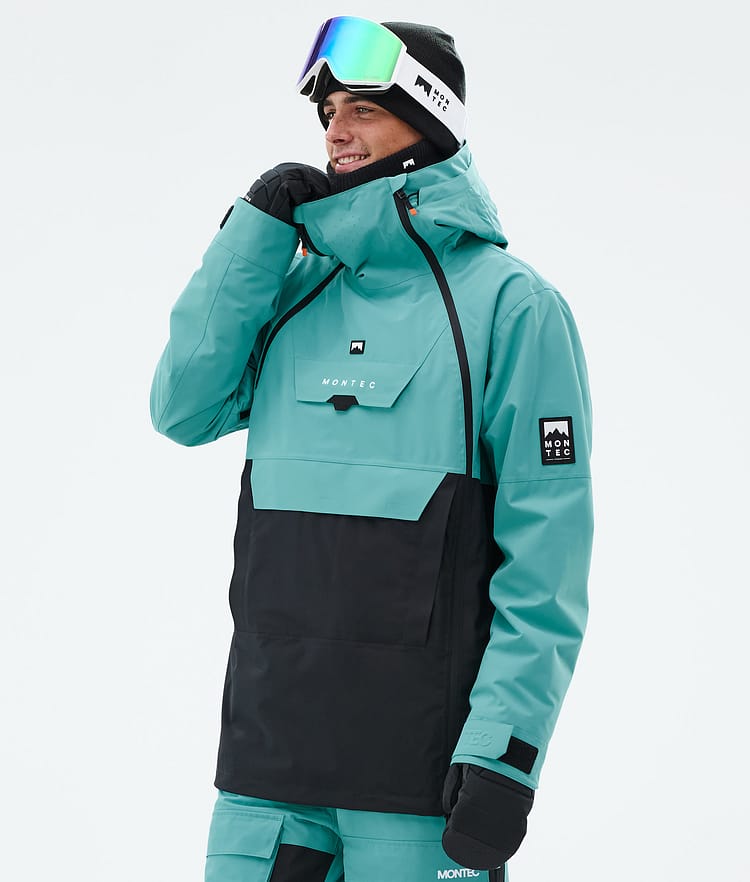 Montec Doom Skijacke Herren Turquoise/Black, Bild 1 von 11