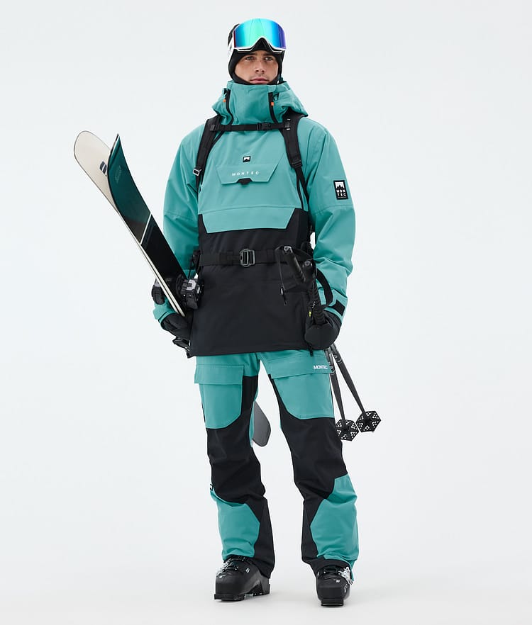 Montec Doom Skijacke Herren Turquoise/Black, Bild 3 von 11