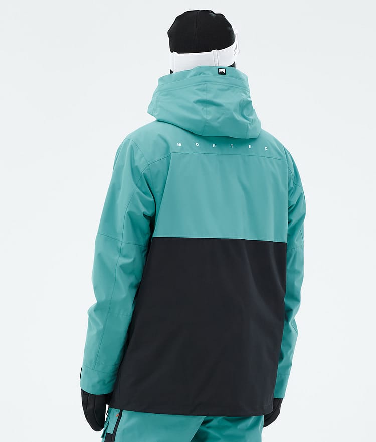 Montec Doom Skijacke Herren Turquoise/Black, Bild 8 von 12