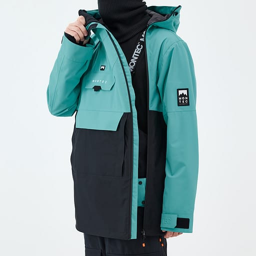 Asymmetrischer Frontreißverschluss mit innenliegender Schutzleiste Hauptdetailproduktbild,