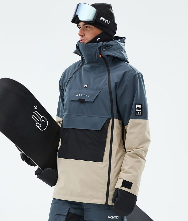 Montec Doom Snowboardjacke Herren Metal Blue/Black/Sand, Bild 1 von 11