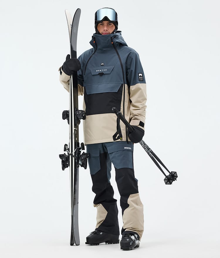Montec Doom Skijacke Herren Metal Blue/Black/Sand, Bild 3 von 11