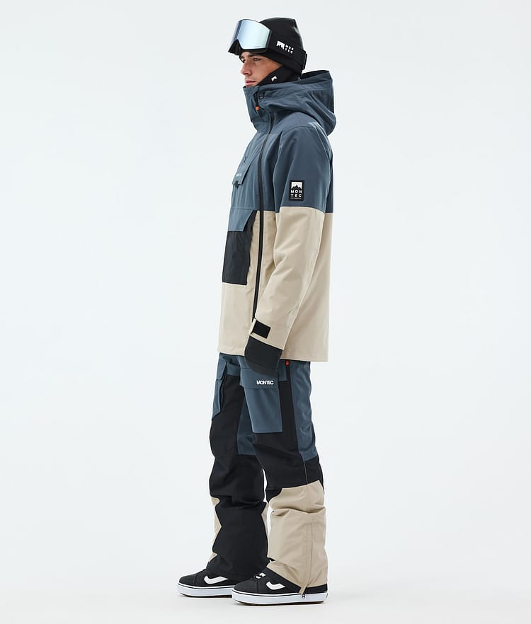 Montec Doom Snowboardjacke Herren Metal Blue/Black/Sand, Bild 4 von 11