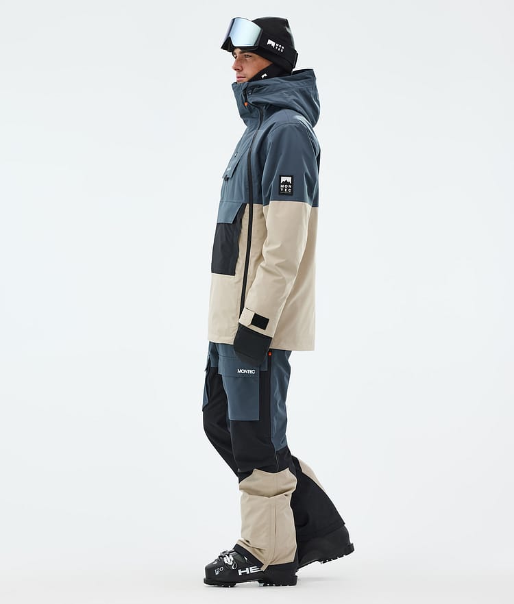 Montec Doom Skijacke Herren Metal Blue/Black/Sand, Bild 4 von 11