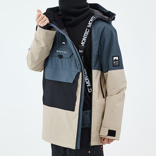 Asymmetrischer Frontreißverschluss mit innenliegender Schutzleiste Hauptdetailproduktbild,