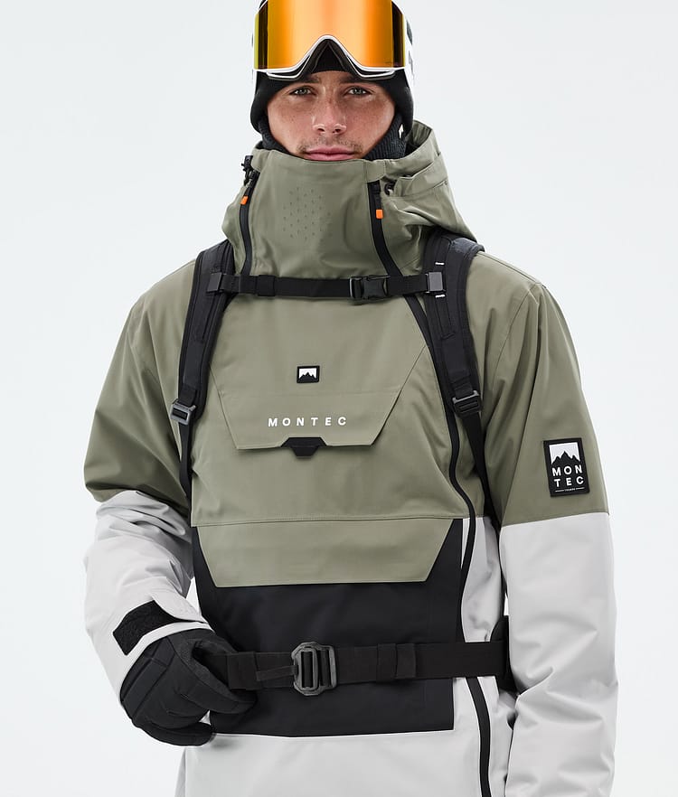 Montec Doom Skijacke Herren Greenish/Black/Light Grey, Bild 2 von 11