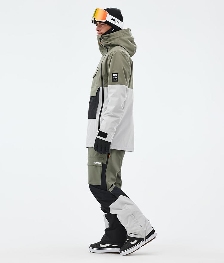 Montec Doom Snowboardjacke Herren Greenish/Black/Light Grey, Bild 4 von 11