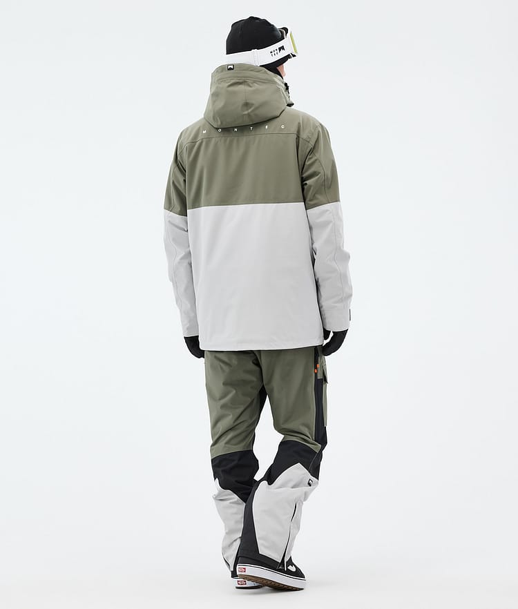 Montec Doom Snowboardjacke Herren Greenish/Black/Light Grey, Bild 5 von 11