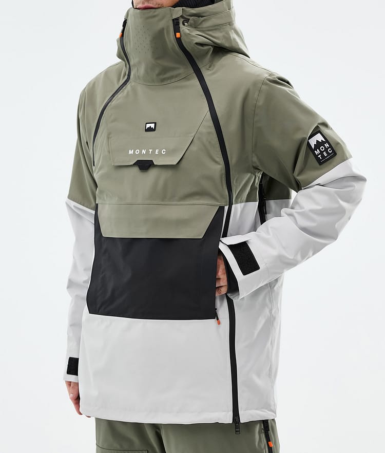 Montec Doom Skijacke Herren Greenish/Black/Light Grey, Bild 8 von 11