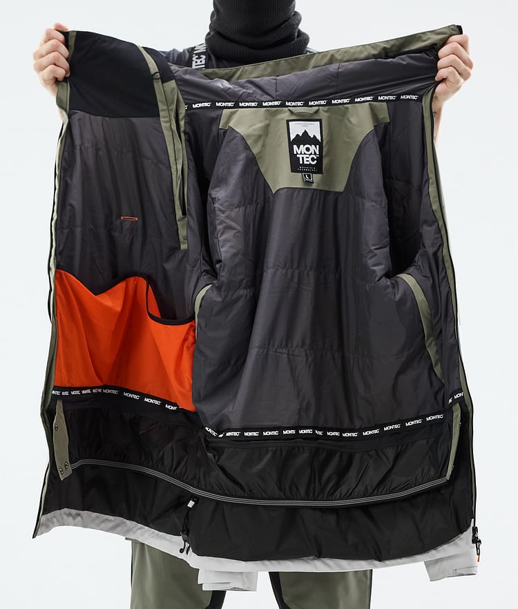 Montec Doom Skijacke Herren Greenish/Black/Light Grey, Bild 11 von 11