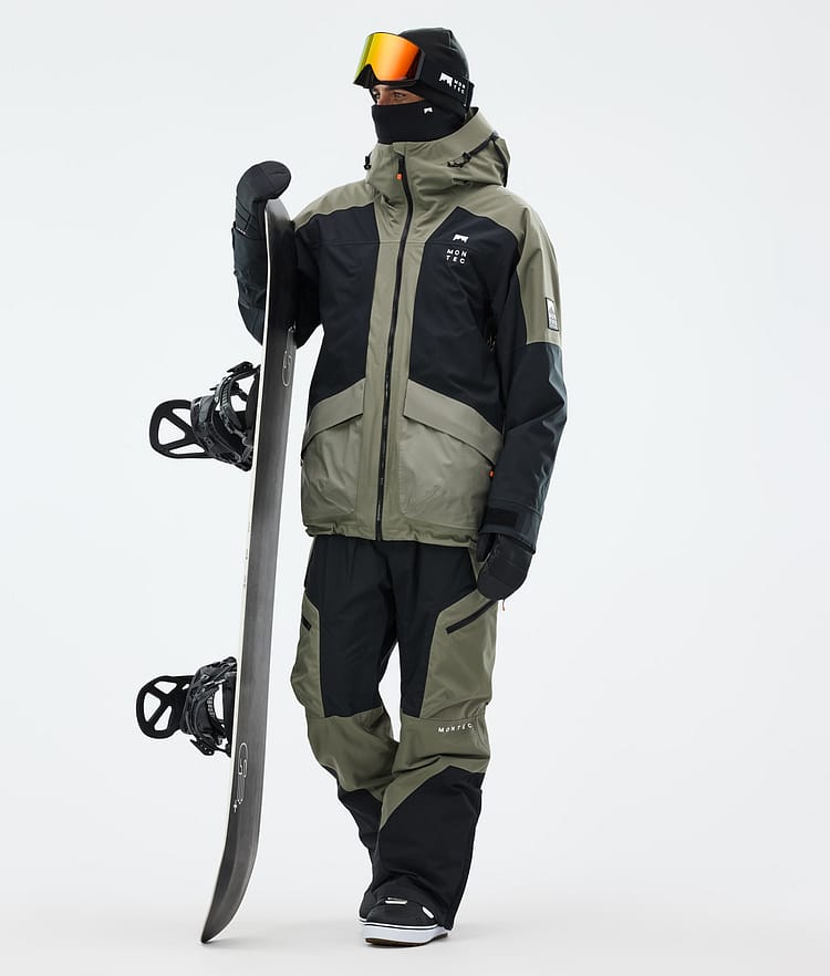 Montec Morpheus Snowboardjacke Herren Greenish/Black, Bild 3 von 10