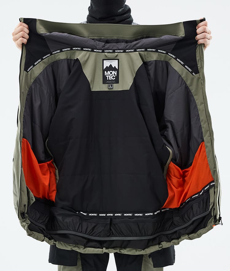 Montec Morpheus Snowboardjacke Herren Greenish/Black, Bild 10 von 10