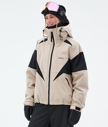 Dope Spartan W Snowboardjacke Spike Sand/Black