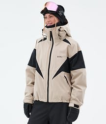 Dope Spartan W Snowboardjacke Damen Spike Sand/Black
