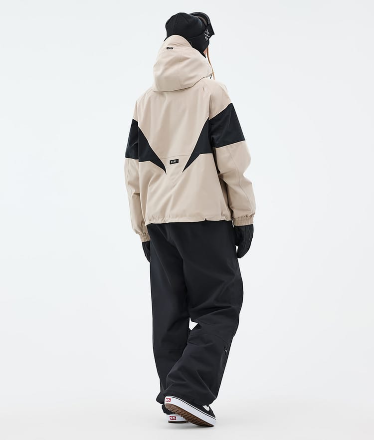 Dope Spartan W Snowboardjacke Damen Spike Sand/Black, Bild 4 von 8