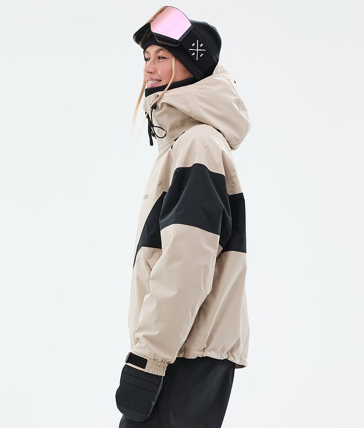 Dope Spartan W Skijacke Damen Spike Sand/Black, Bild 5 von 8