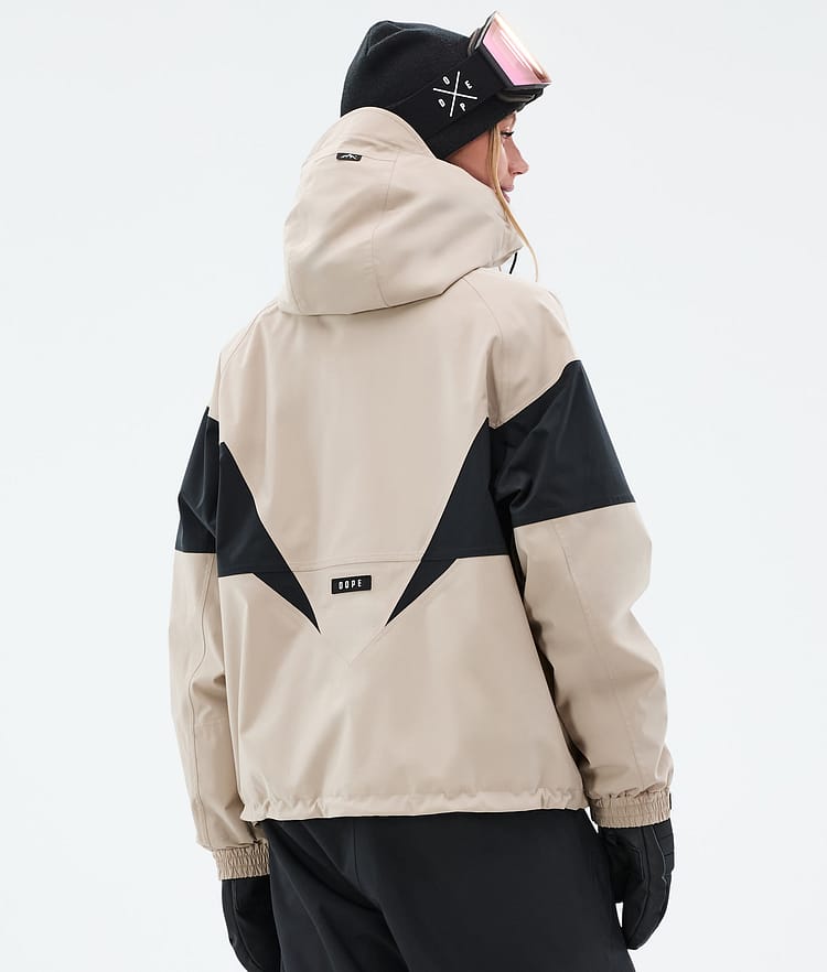 Dope Spartan W Skijacke Damen Spike Sand/Black, Bild 6 von 8