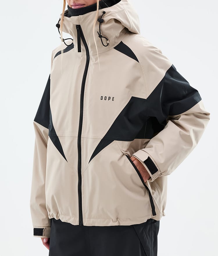 Dope Spartan W Snowboardjacke Damen Spike Sand/Black, Bild 7 von 8