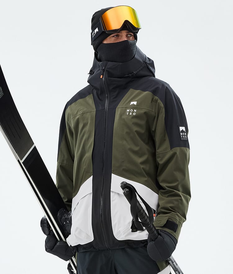 Montec Morpheus Skijacke Herren Black/Olive Green/Light Grey, Bild 1 von 10
