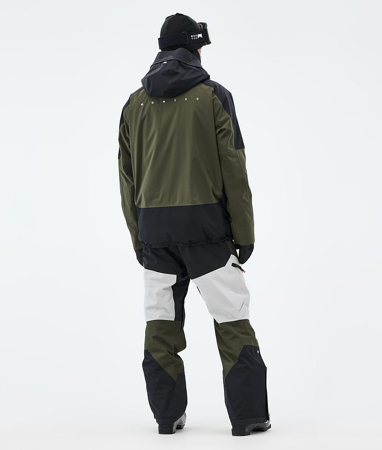 Montec Morpheus Skijacke Herren Black/Olive Green/Light Grey, Bild 5 von 10