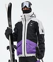 Montec Morpheus Skijacke Herren Light Grey/Black/Vivid Purple