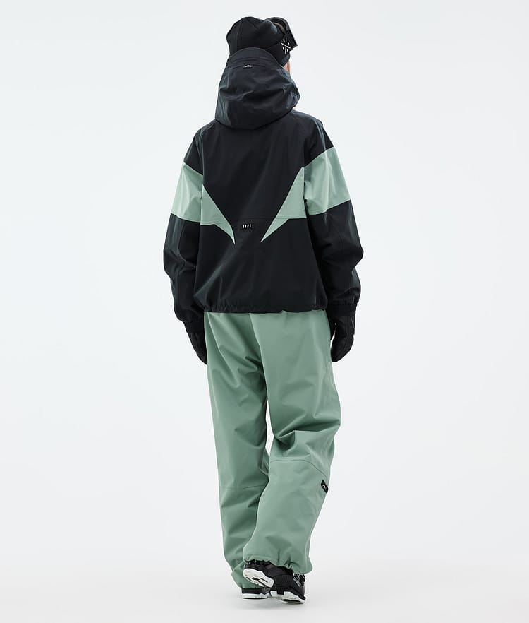 Dope Spartan W Skijacke Damen Spike Black/Faded Green, Bild 4 von 8