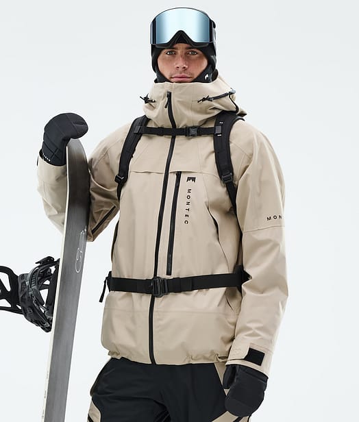 Montec Oracle Snowboardjacke Herren Sand