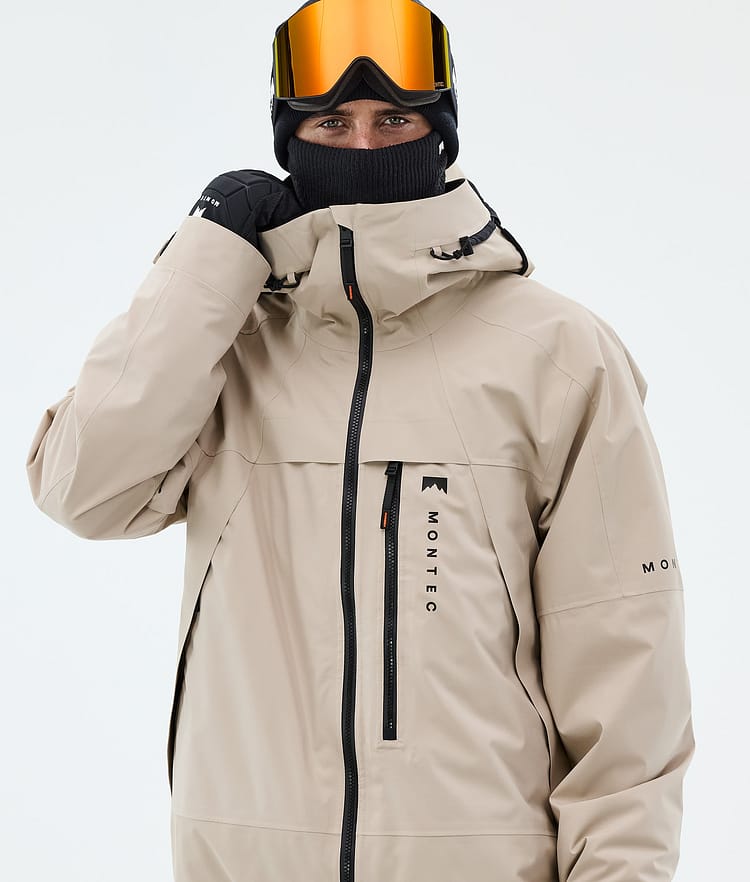 Montec Oracle Snowboardjacke Herren Sand, Bild 4 von 9