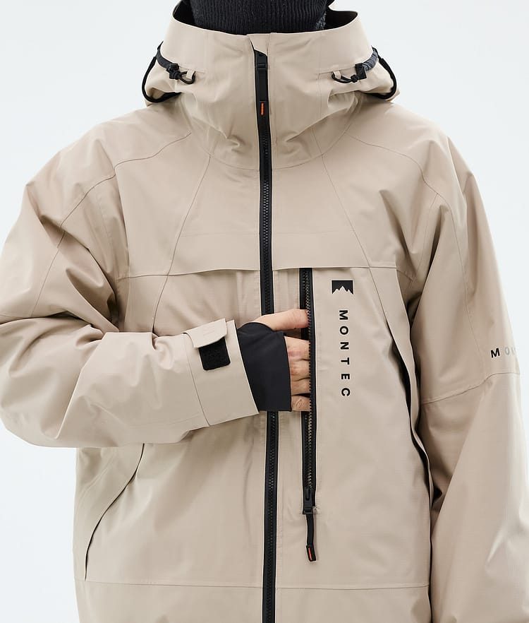 Montec Oracle Snowboardjacke Herren Sand, Bild 8 von 9