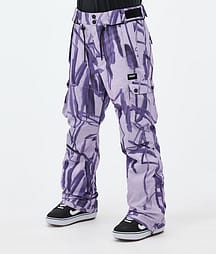 Dope Iconic W Snowboardhose Damen Scribble Purple