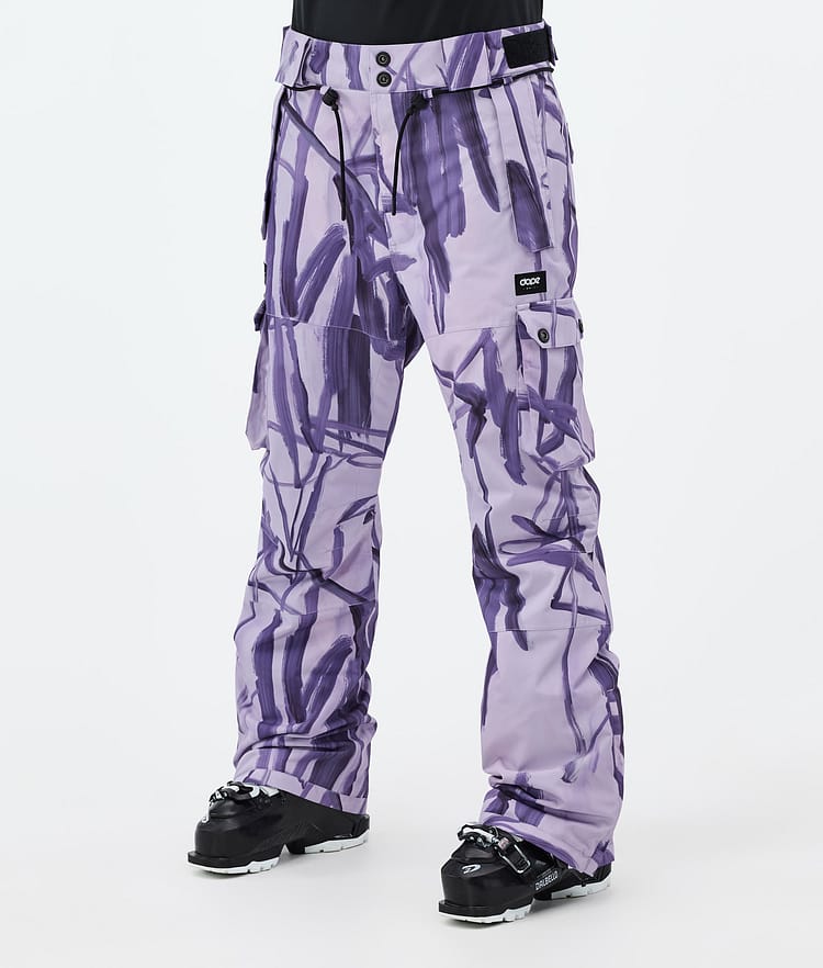 Dope Iconic W Skihose Damen Scribble Purple, Bild 1 von 7