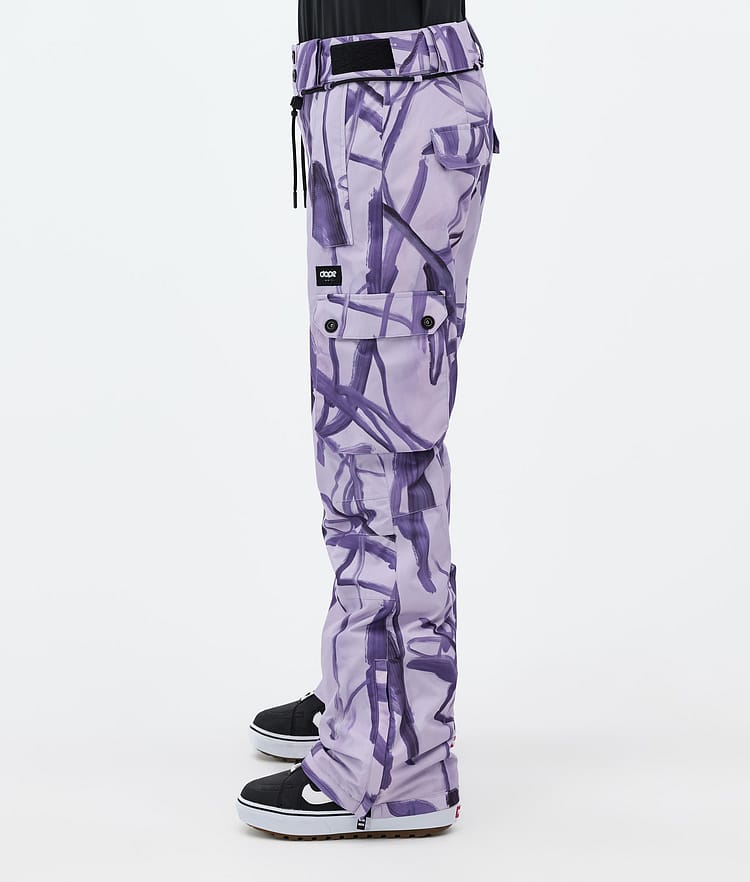 Dope Iconic W Snowboardhose Damen Scribble Purple, Bild 3 von 7