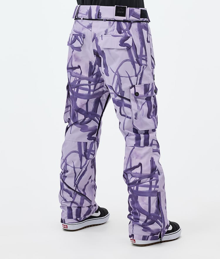 Dope Iconic W Snowboardhose Damen Scribble Purple, Bild 4 von 7